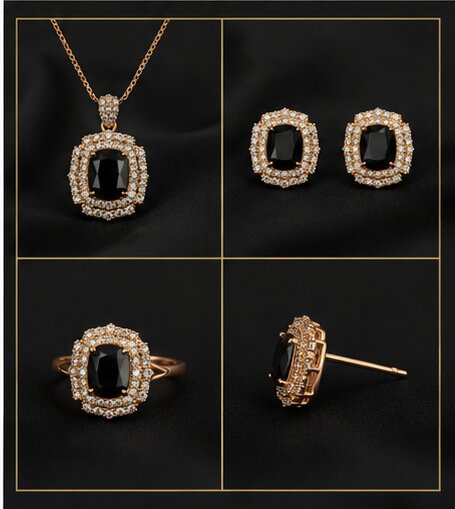 Midnight Éclat Jewelry Set