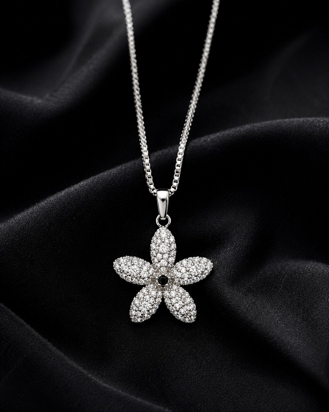 Petalia Bloom Locket & Earrings Set