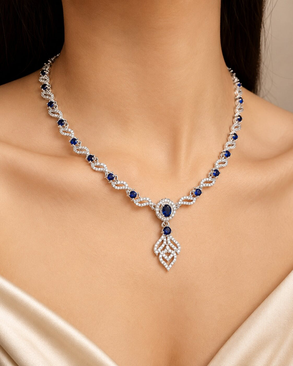 Royal Azure Statement Set
