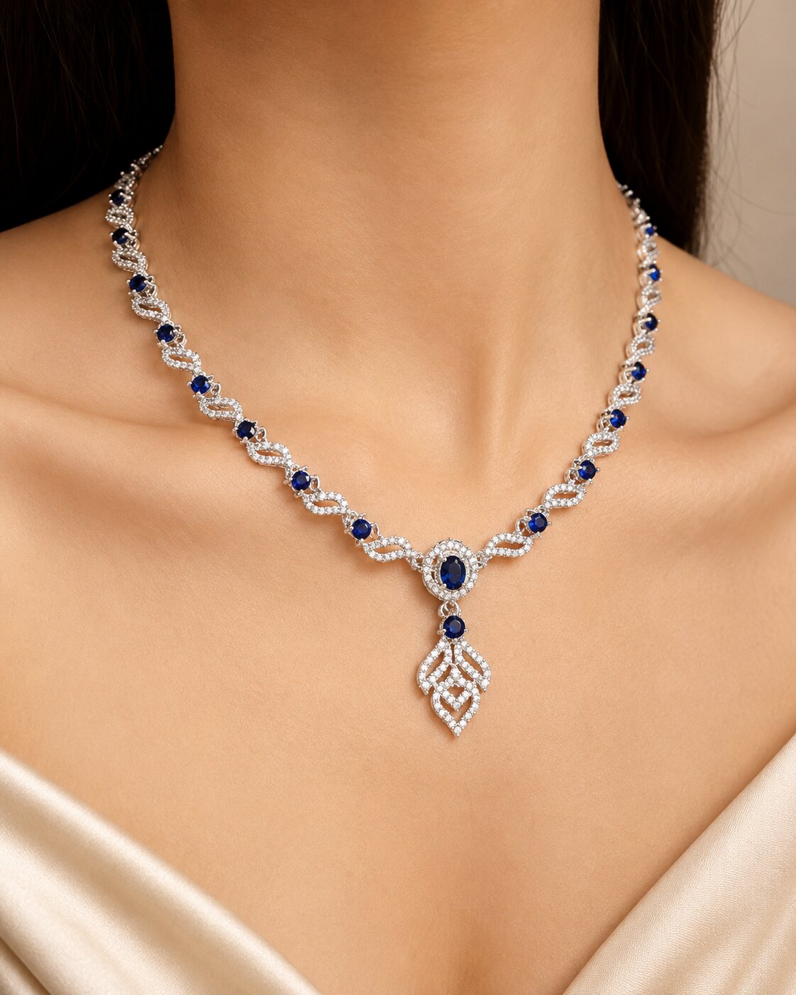 Royal Azure Statement Set