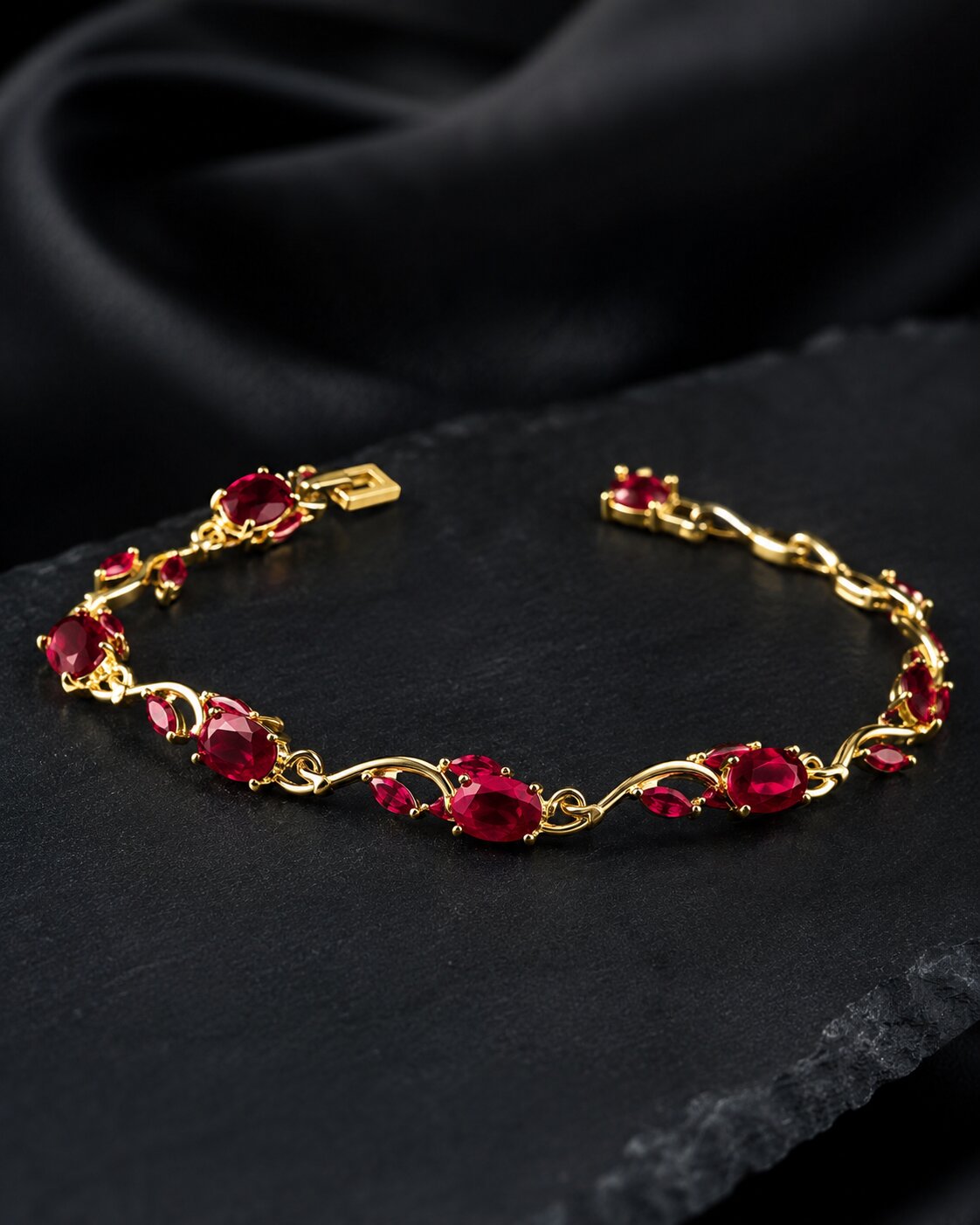 Crimson Élan Bracelet