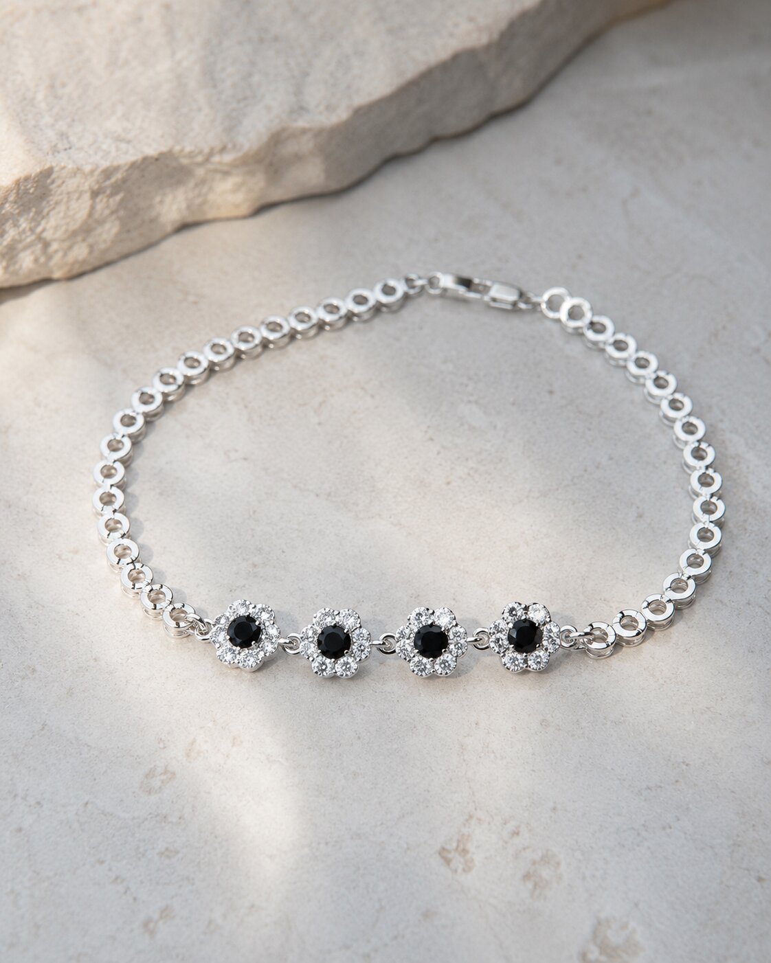 Noir Bloom Bracelet