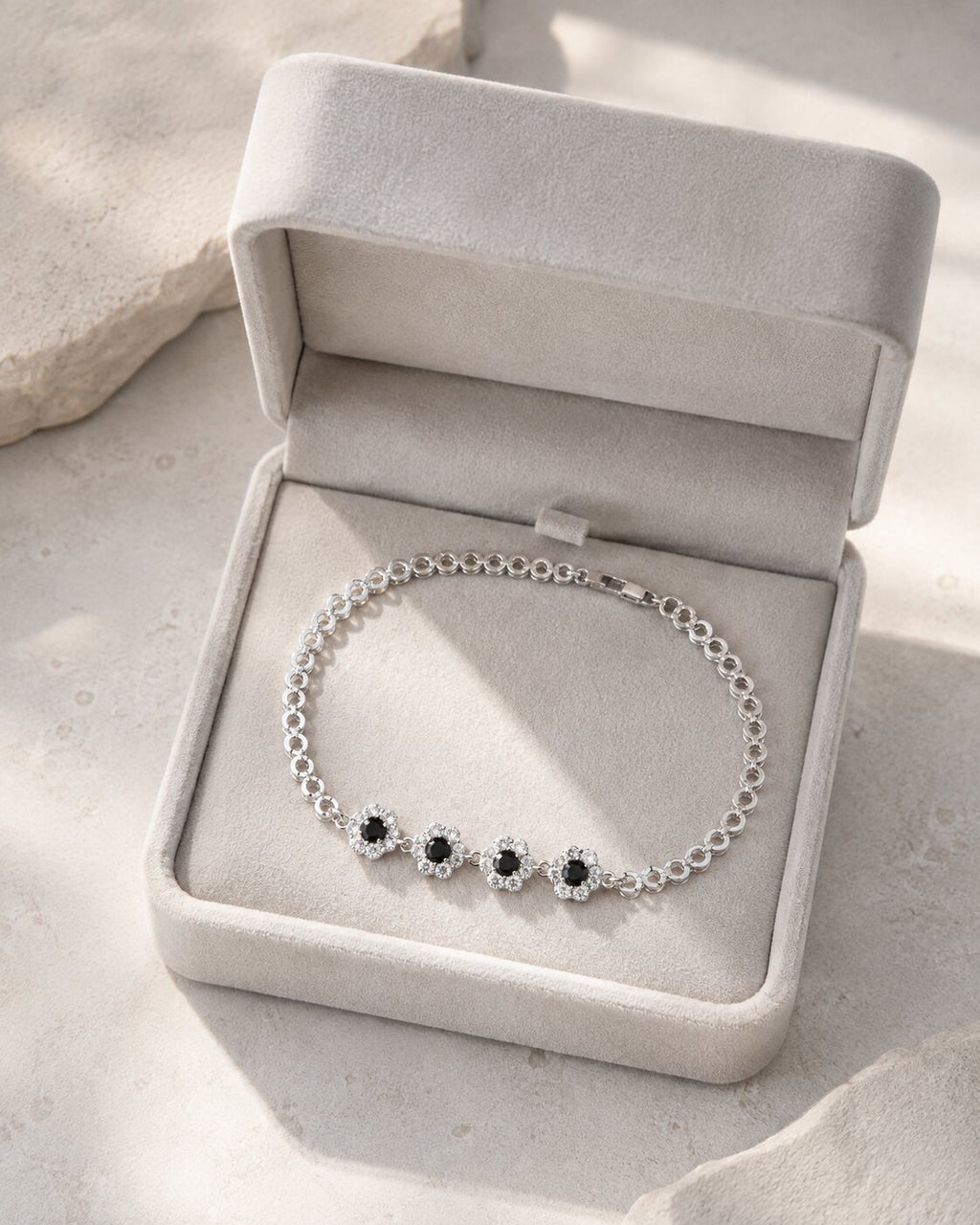 Noir Bloom Bracelet