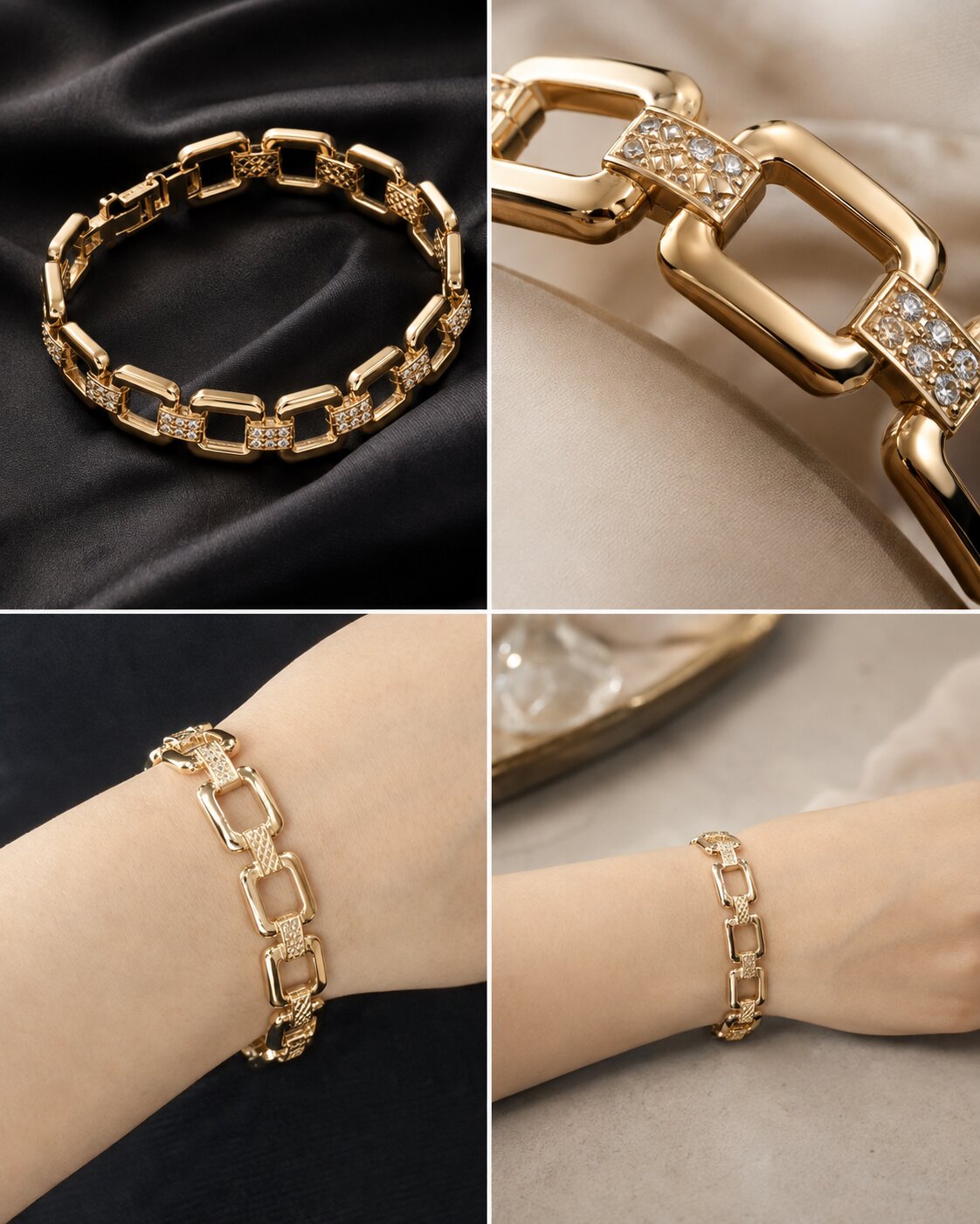 Golden Muse Link Bracelet
