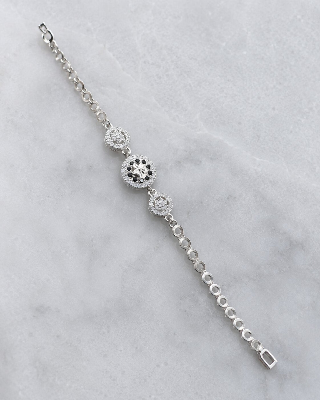 Midnight Halo Elegance Bracelet
