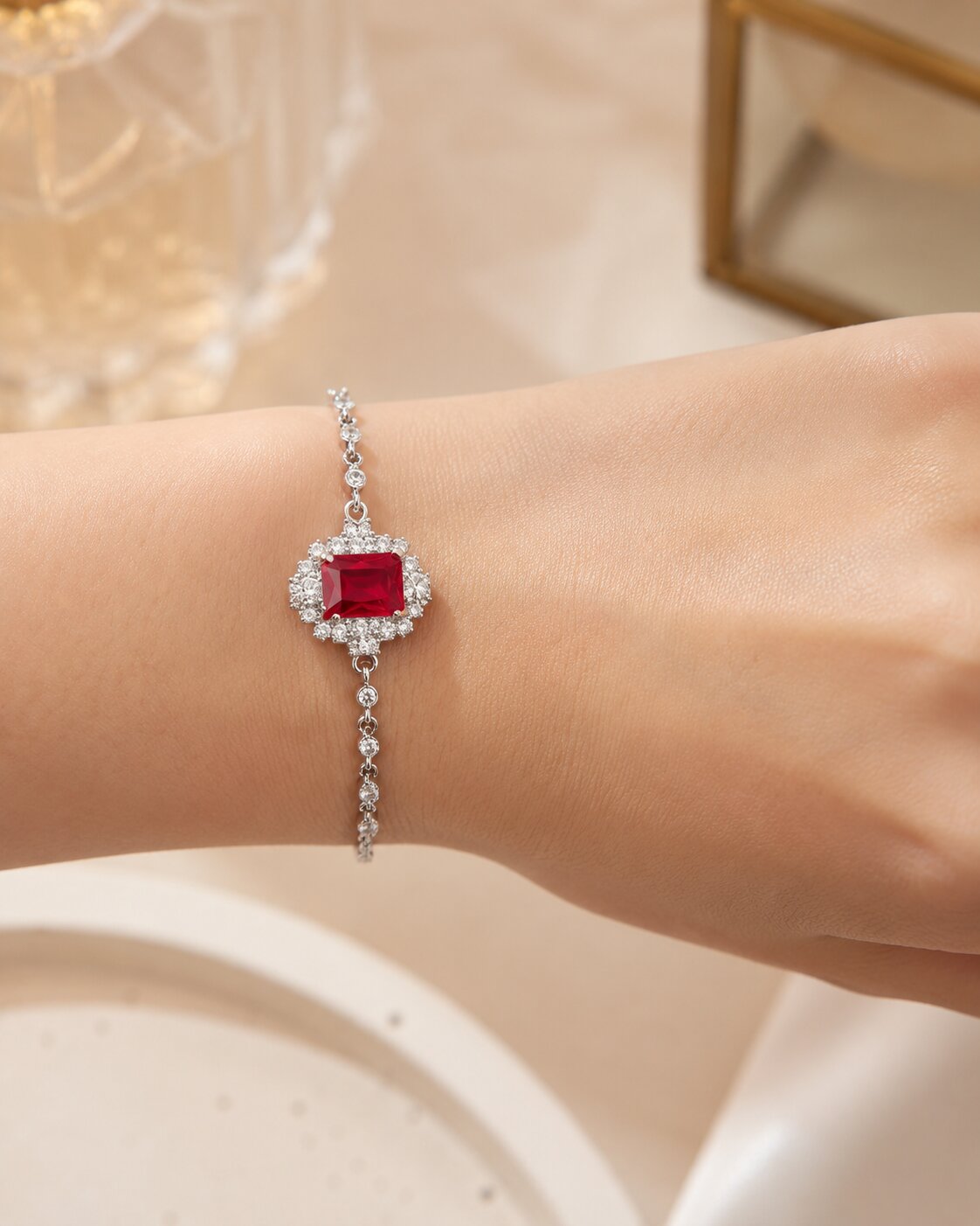 Crimson Royale Spark Bracelet