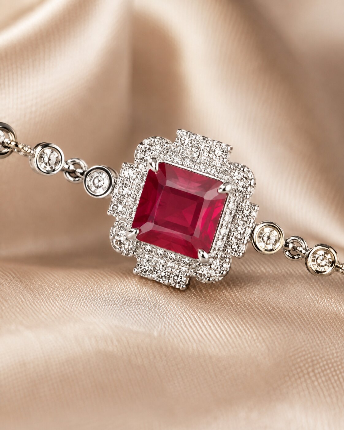 Crimson Royale Spark Bracelet
