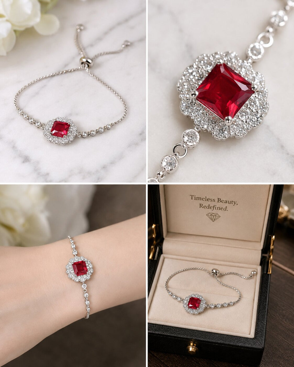 Crimson Royale Spark Bracelet