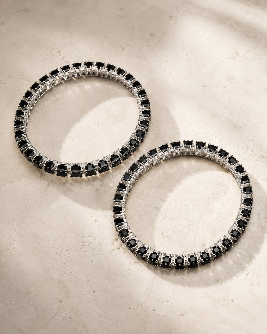 Midnight Royale Twin Bangle Set