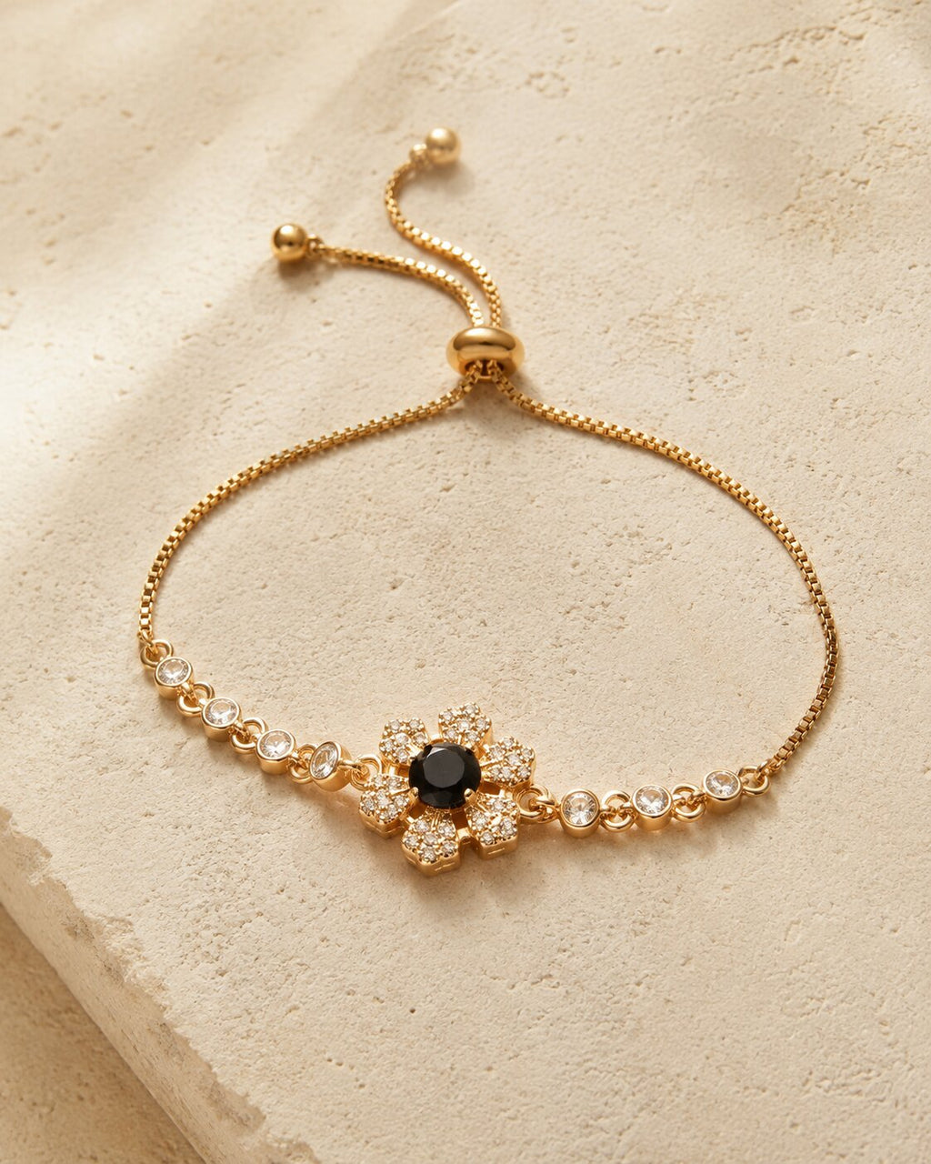 Noir Bloom Radiance Bracelet