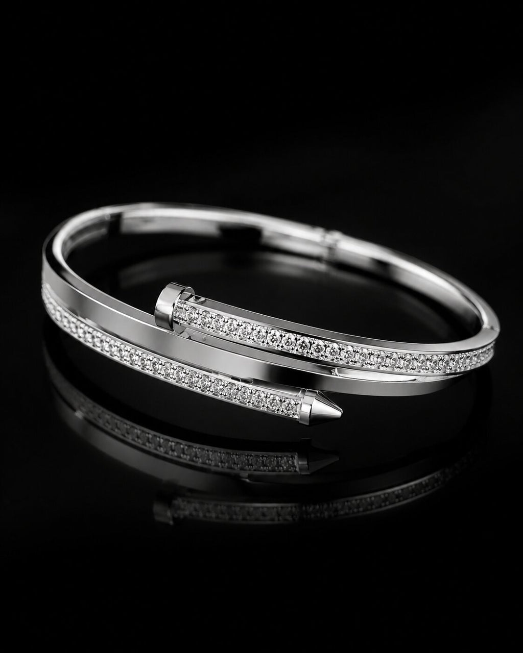 Éclat Nail Wrap Crystal Bangle