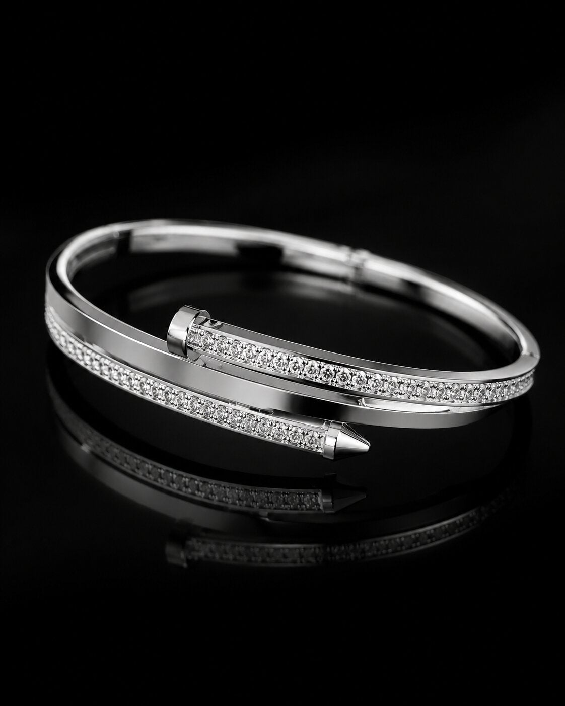 Éclat Nail Wrap Crystal Bangle