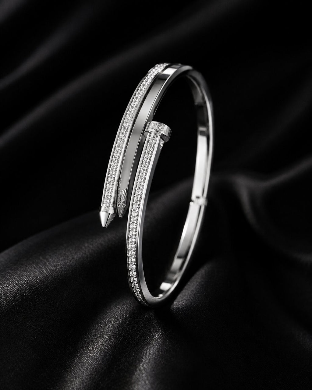 Éclat Nail Wrap Crystal Bangle