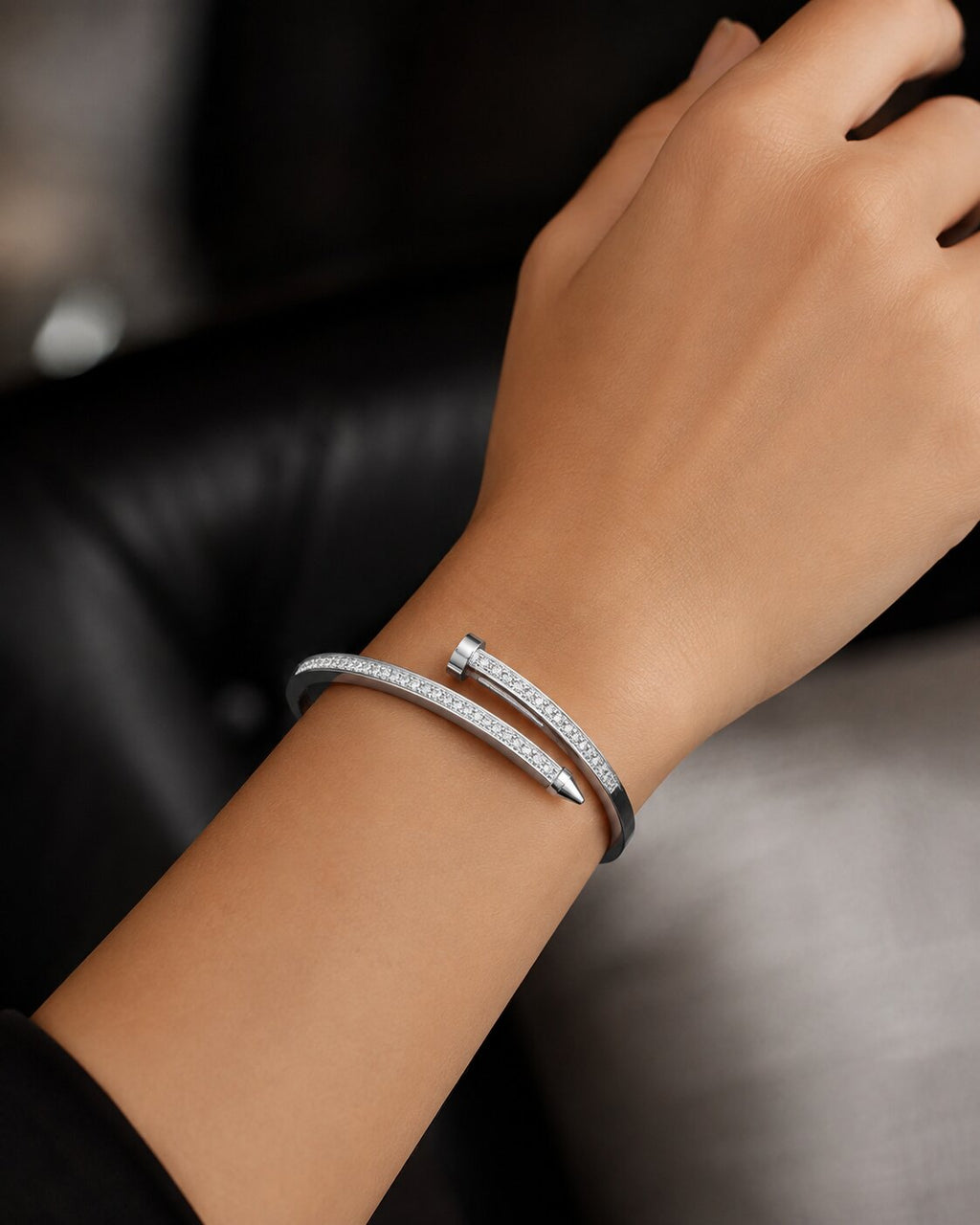 Éclat Nail Wrap Crystal Bangle