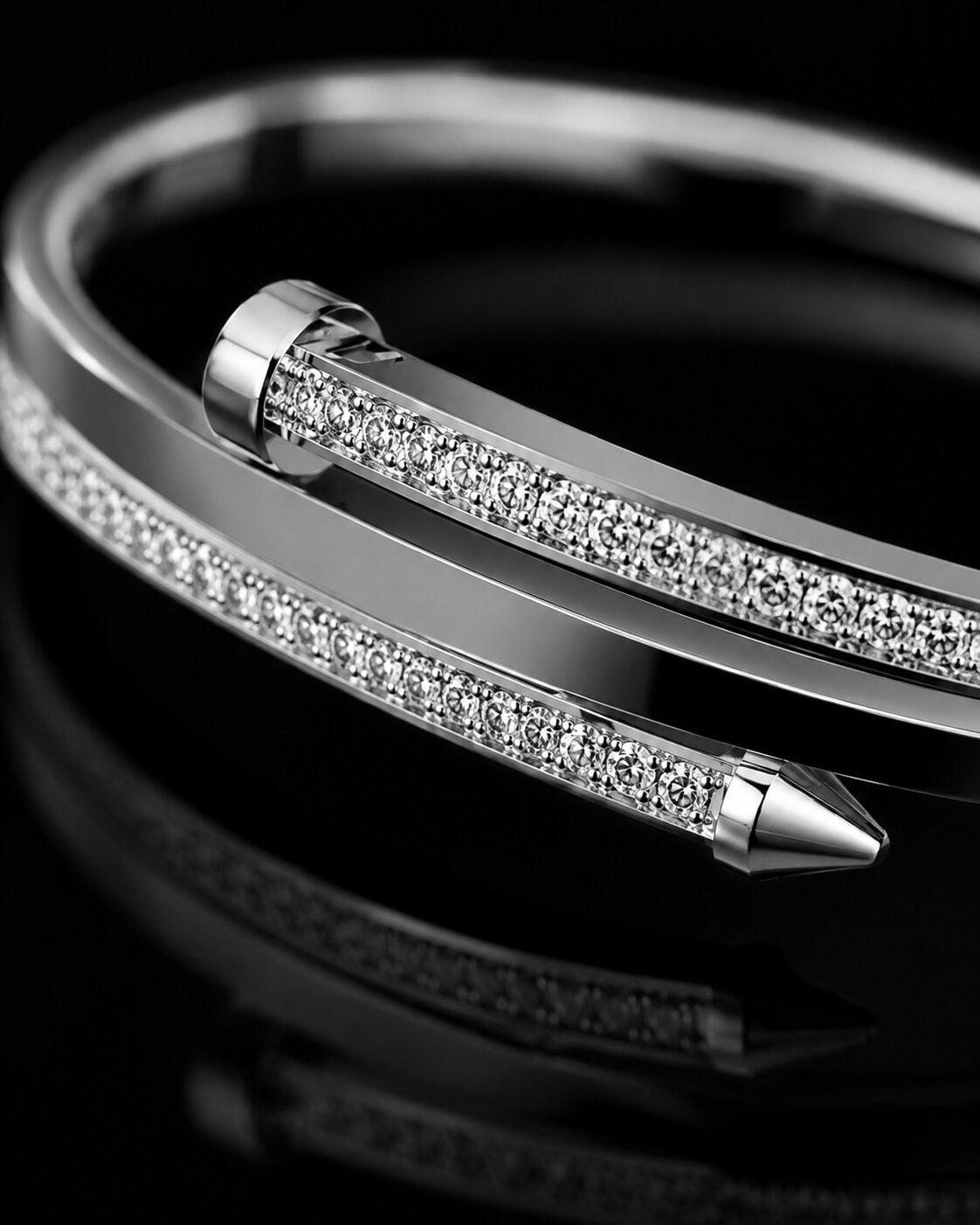 Éclat Nail Wrap Crystal Bangle