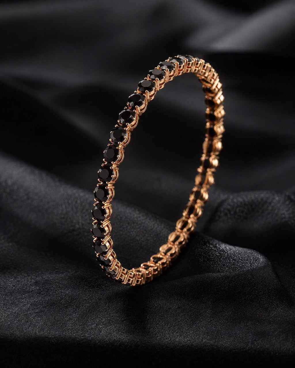 Noir Rosé Eternity Bracelet