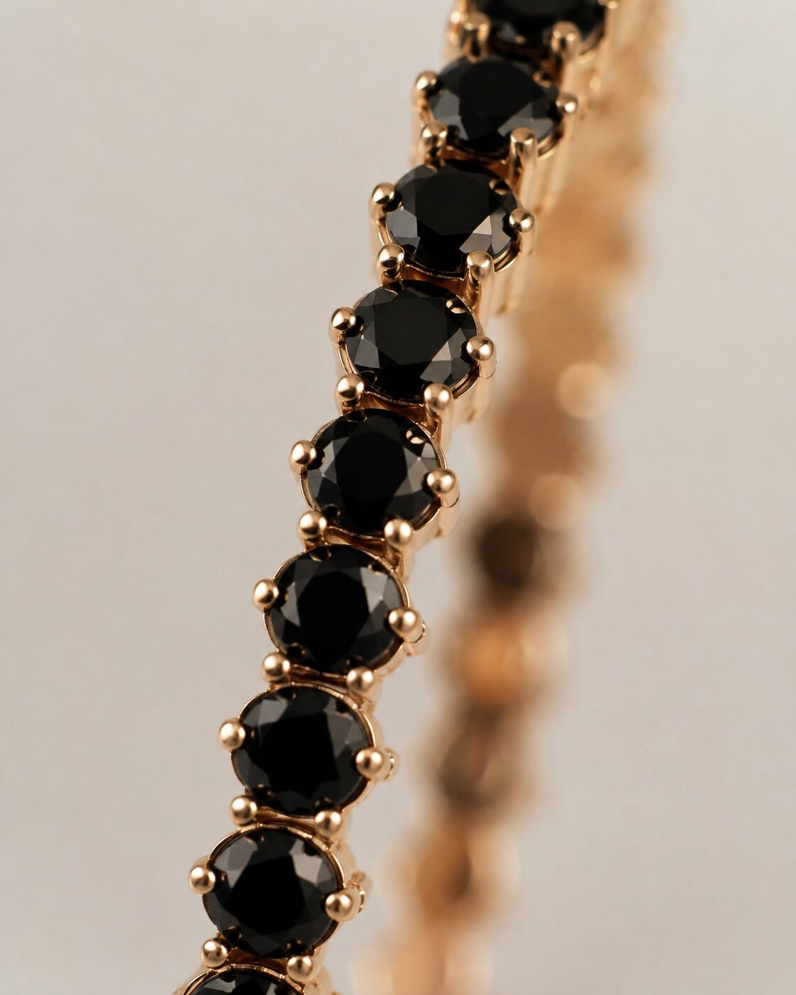 Noir Rosé Eternity Bracelet