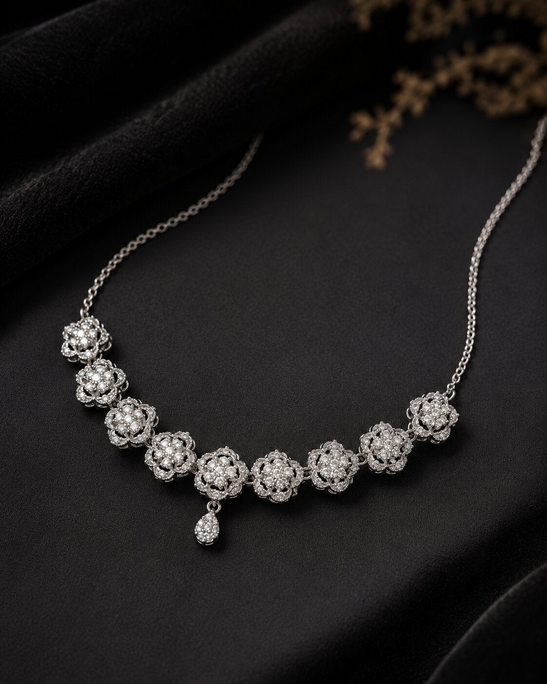 Celeste Bloom Necklace & Earring Set