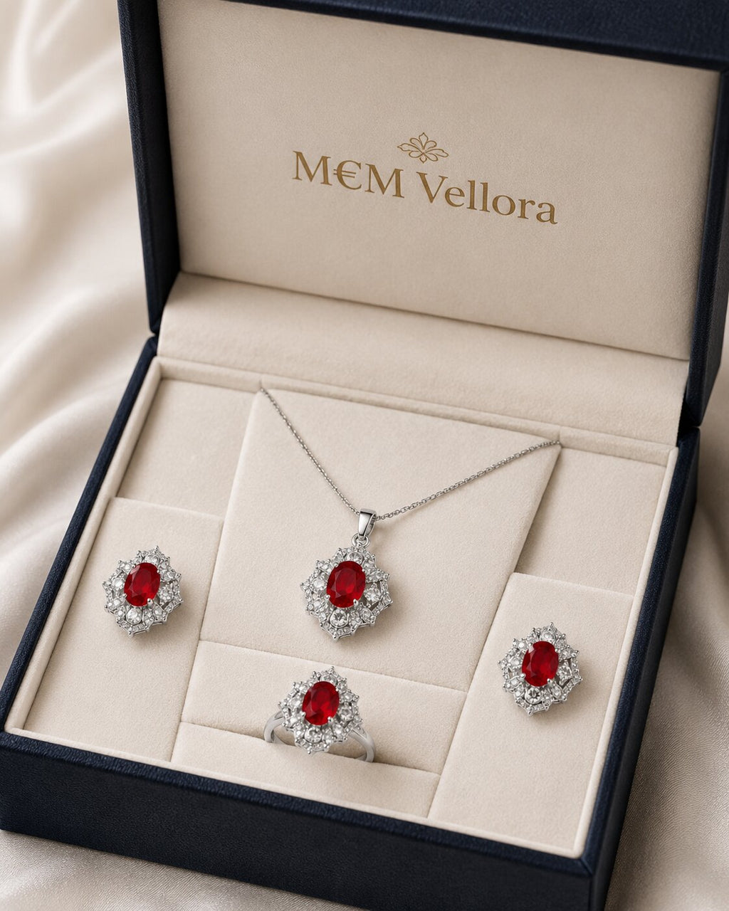 Crimson Royale Jewelry Set