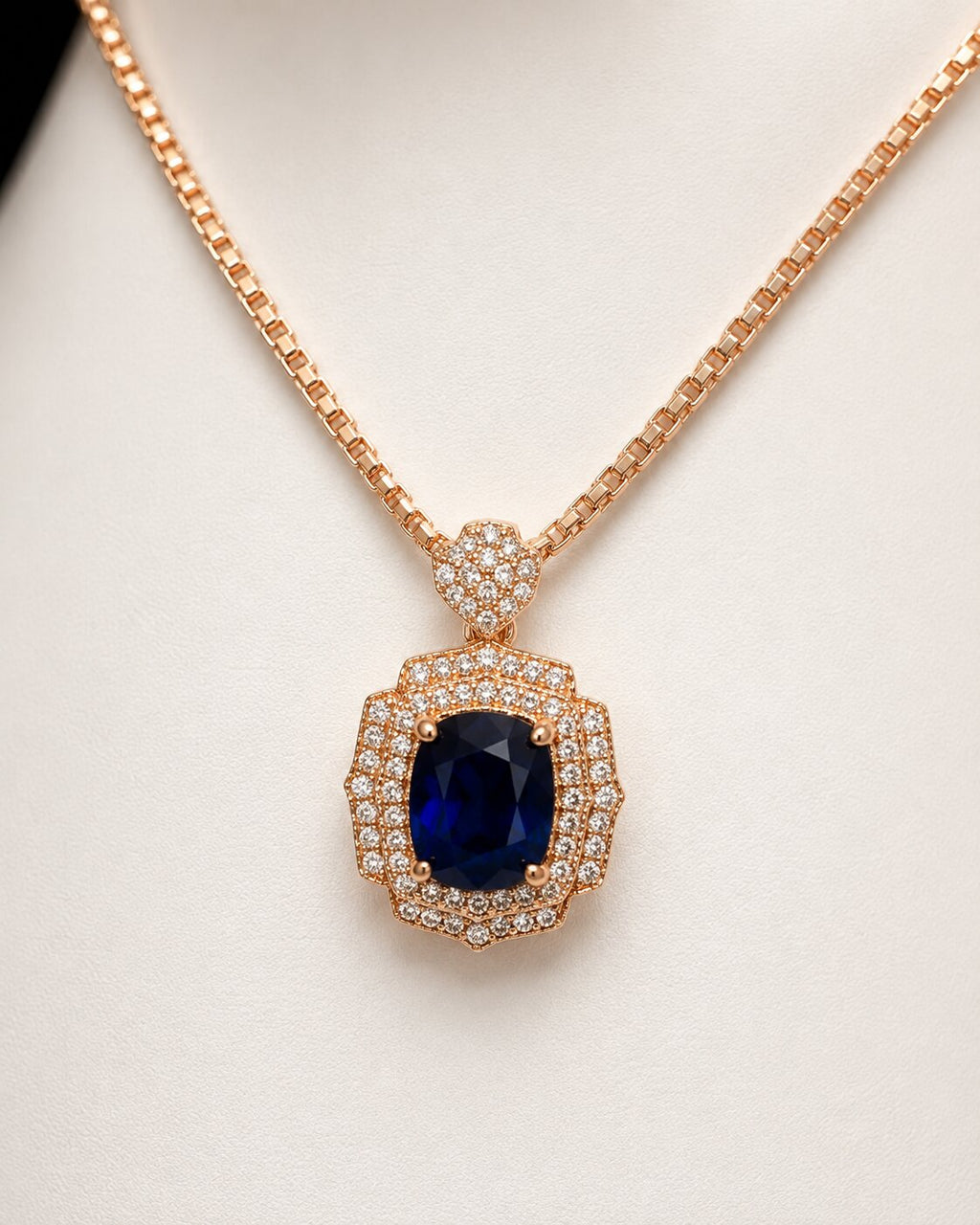 Sapphire Royale Jewelry Set