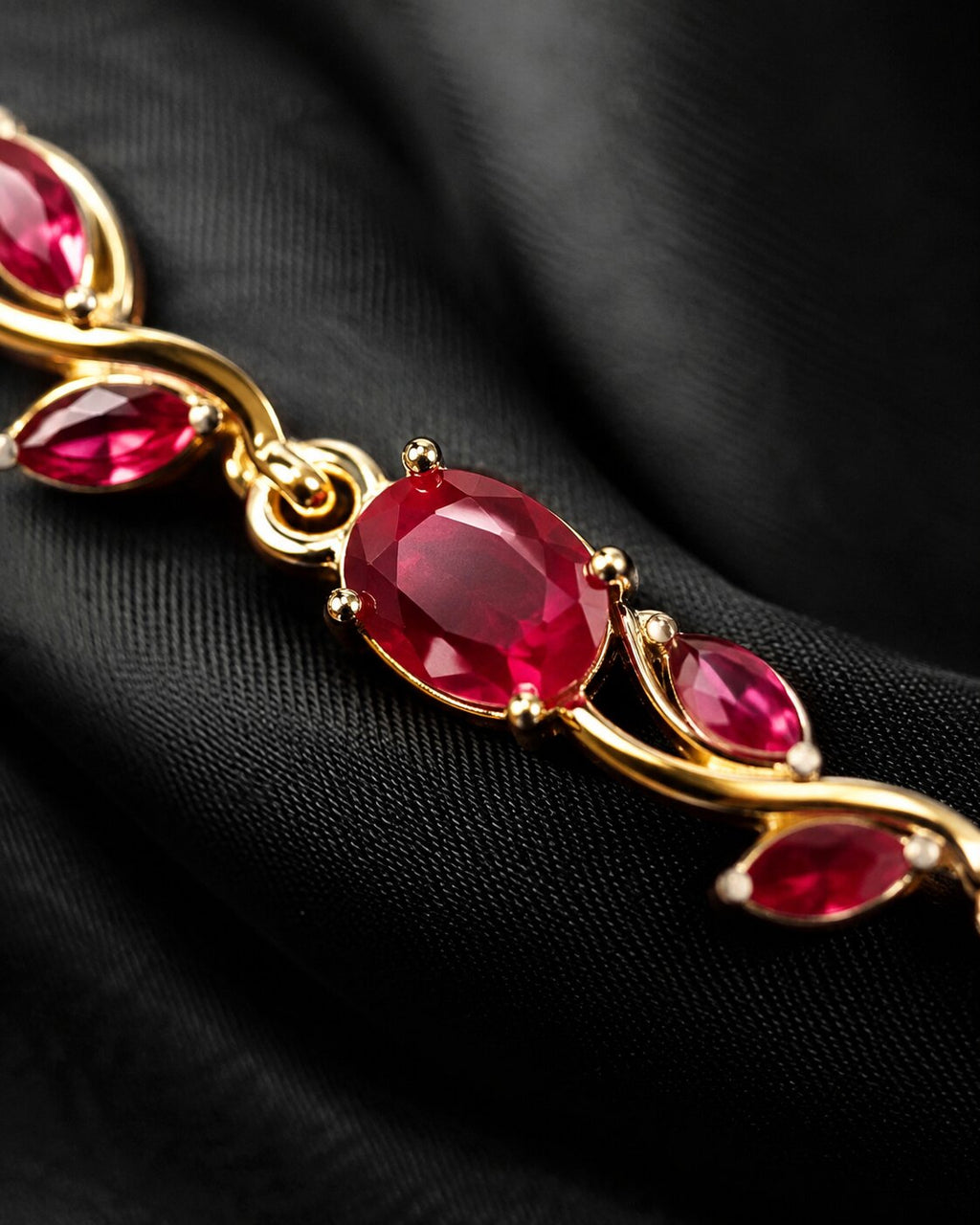 Crimson Élan Bracelet