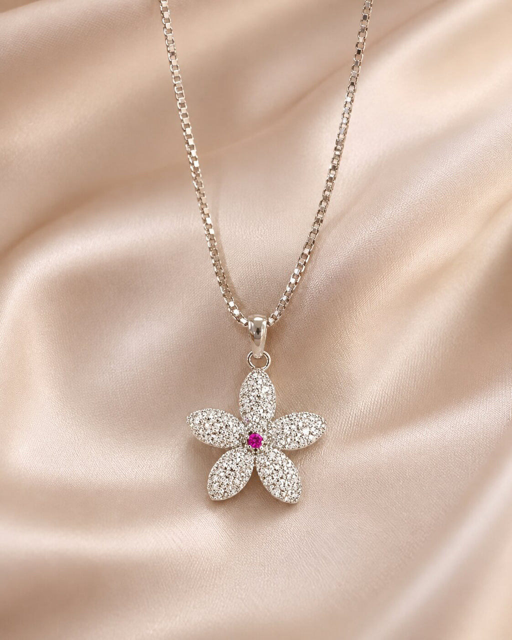 Petalia Bloom Locket & Earrings Set